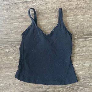 Lululemon Align Tang Top (Long) Like New, Size 4, Black